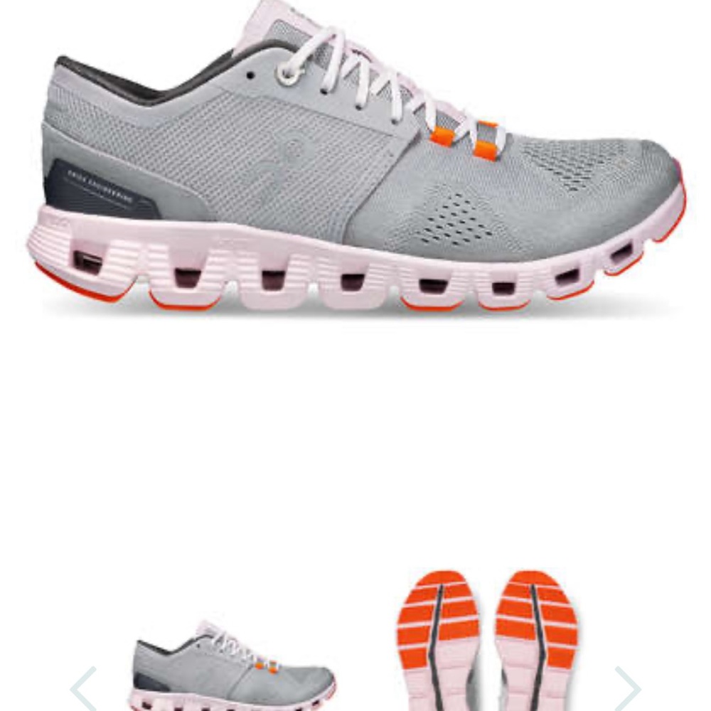 On Women's Cloud X Running Shoes (excellent condition)